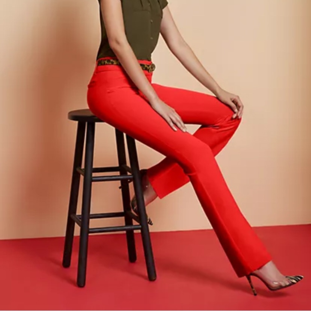 Barely Bootcut Mid Rise Stretch Pants